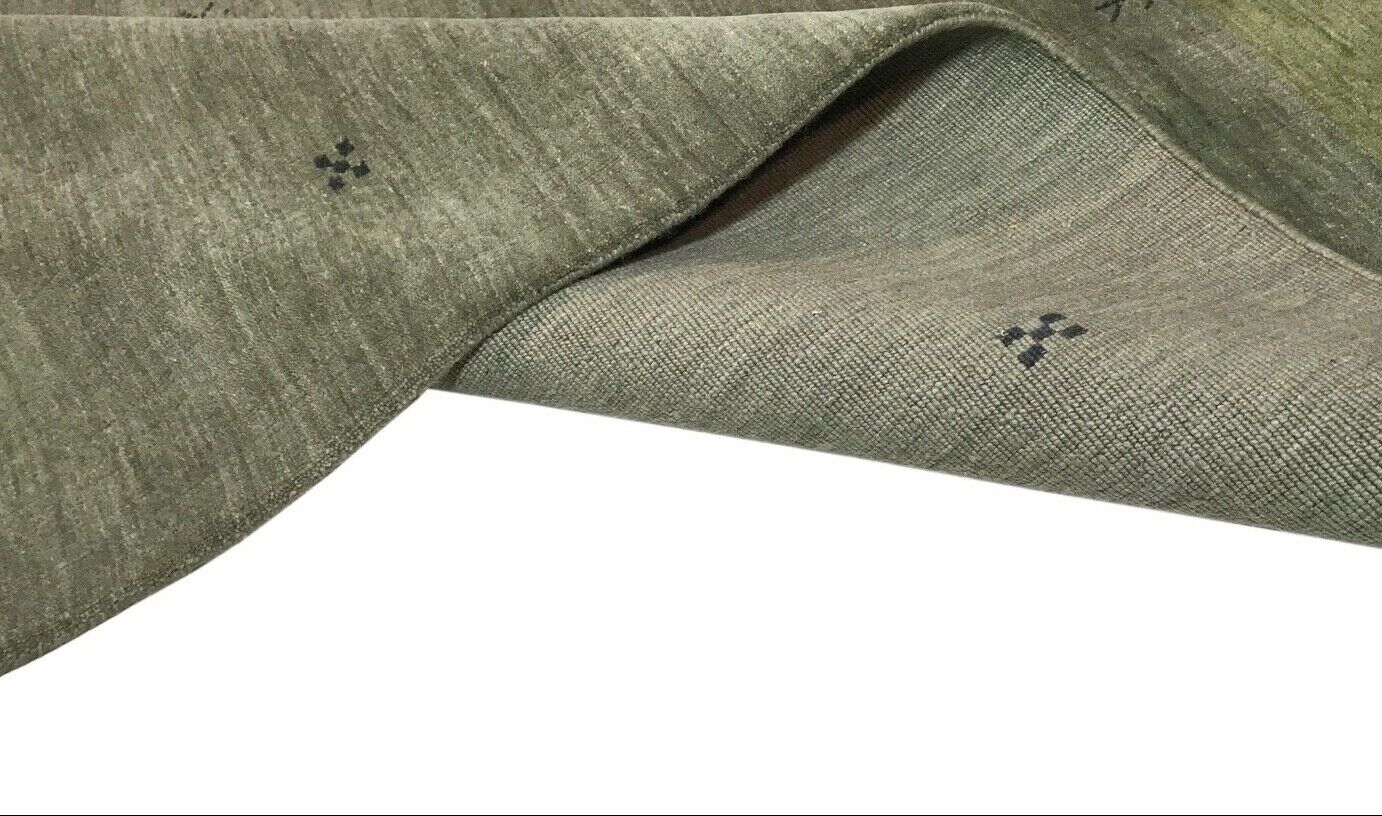 Orientteppich Gabbeh 120X180 CM Grau 100% Wolle Loom Teppich Debbich