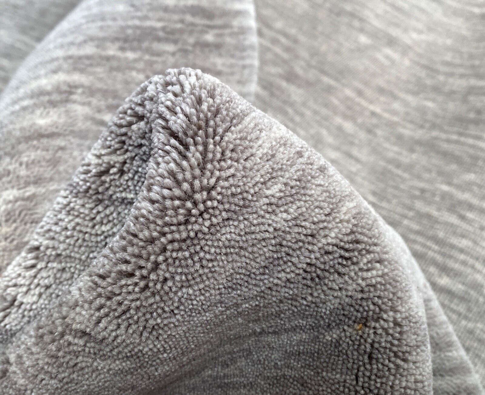 Grau 170x240 cm Orientteppich Handgewebt Gabbeh Teppich 100% Wolle WAWA TEPPICH