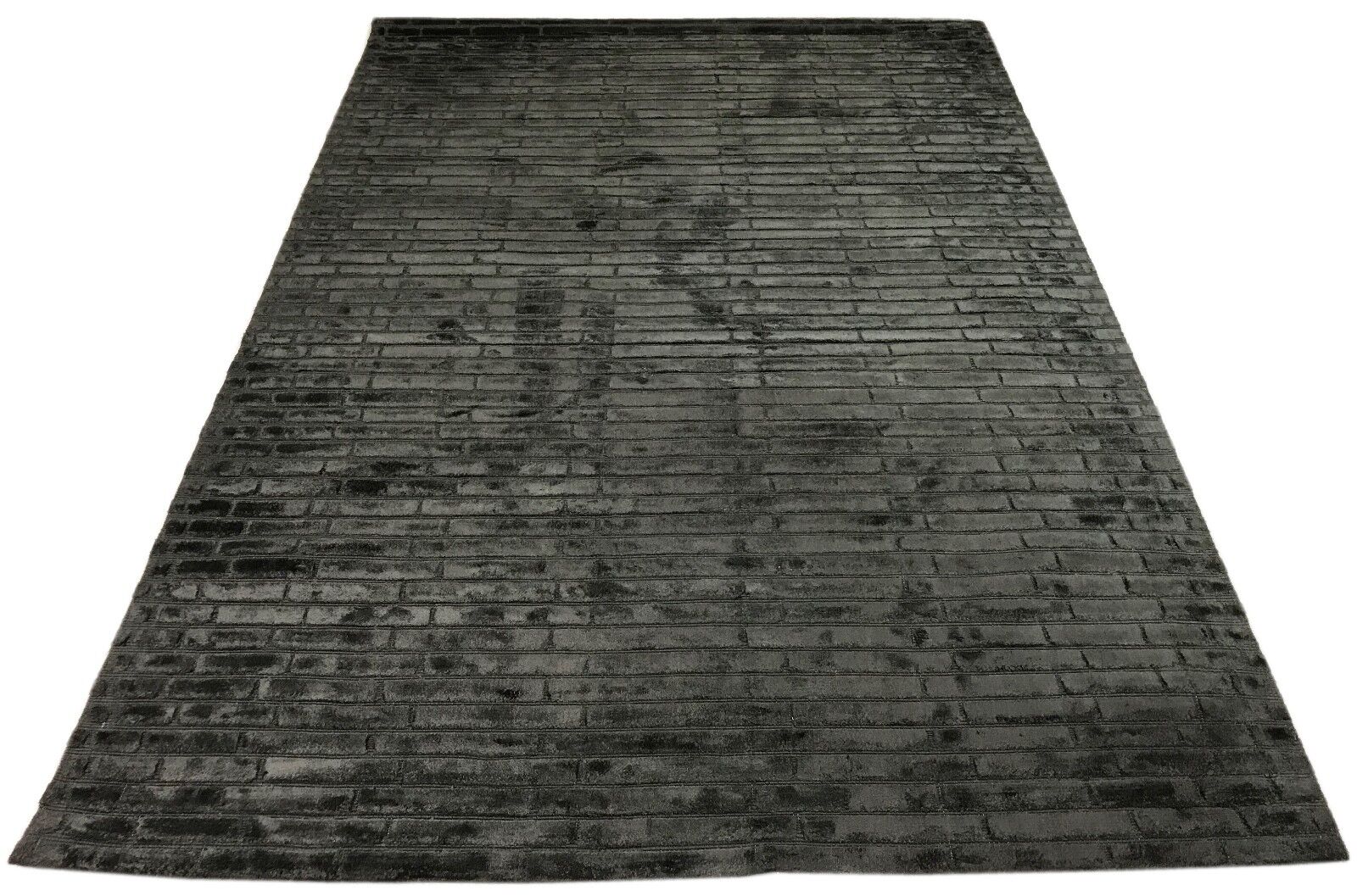 Orientteppich Designer Teppich 160X228 CM Handarbeit Viskose Handgewebt