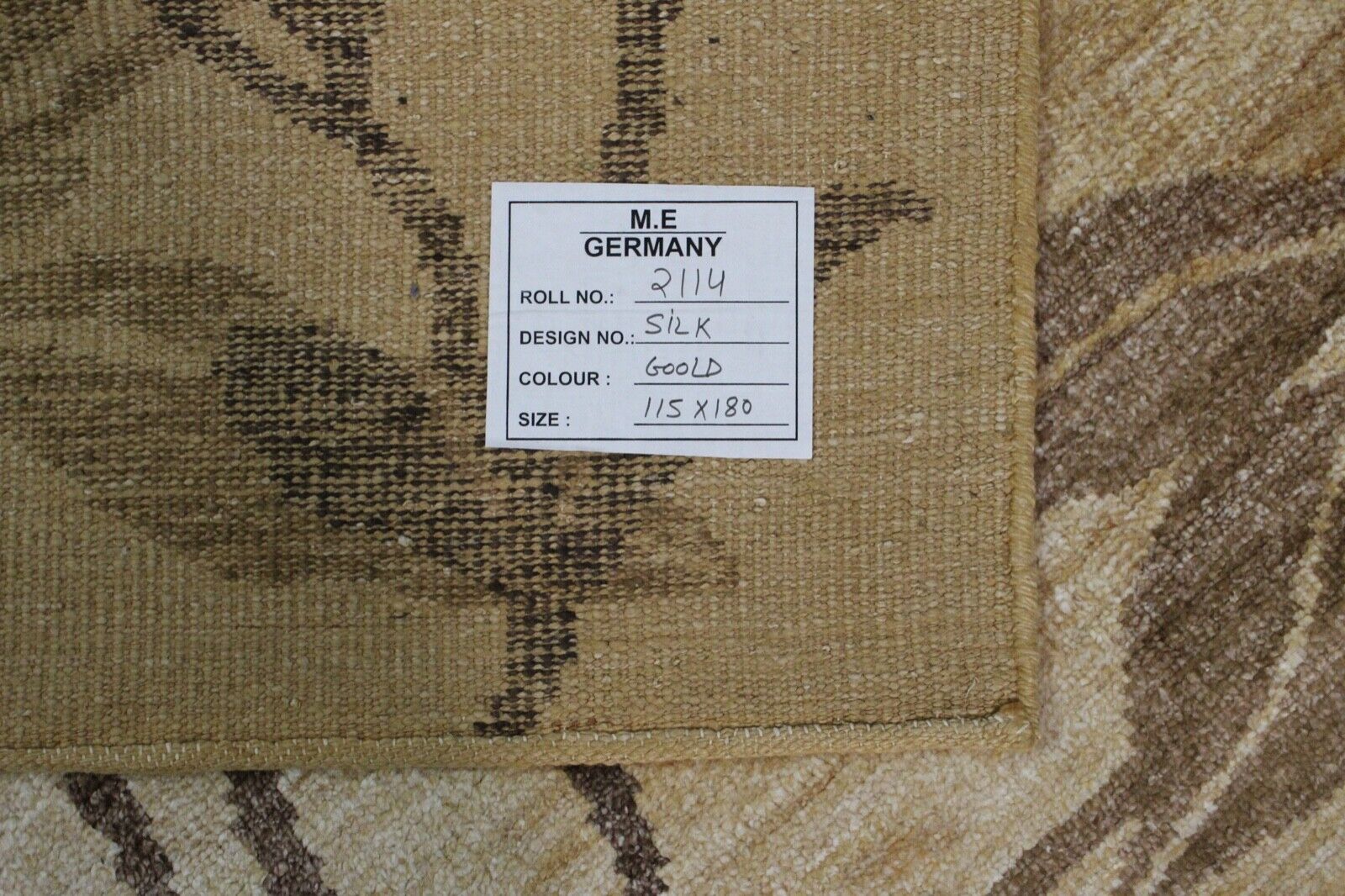 Seide Handgeknüpft Teppich 115X180 cm Seidenteppich OrientTeppich Silk