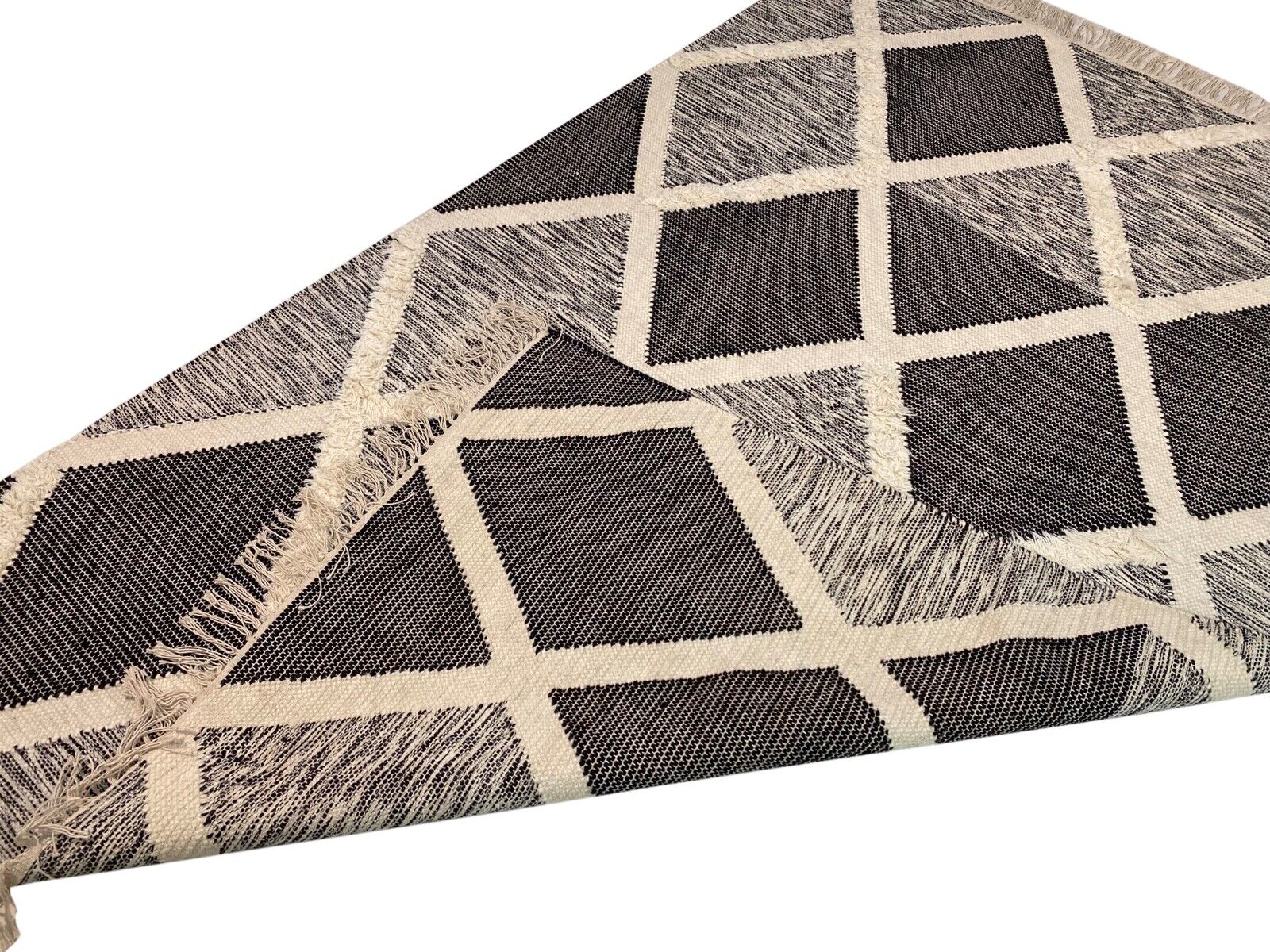 Kilim 100% Wolle Teppich Dhurry Handgewebt Beige Dhurrie, Kelim 240X300 cm