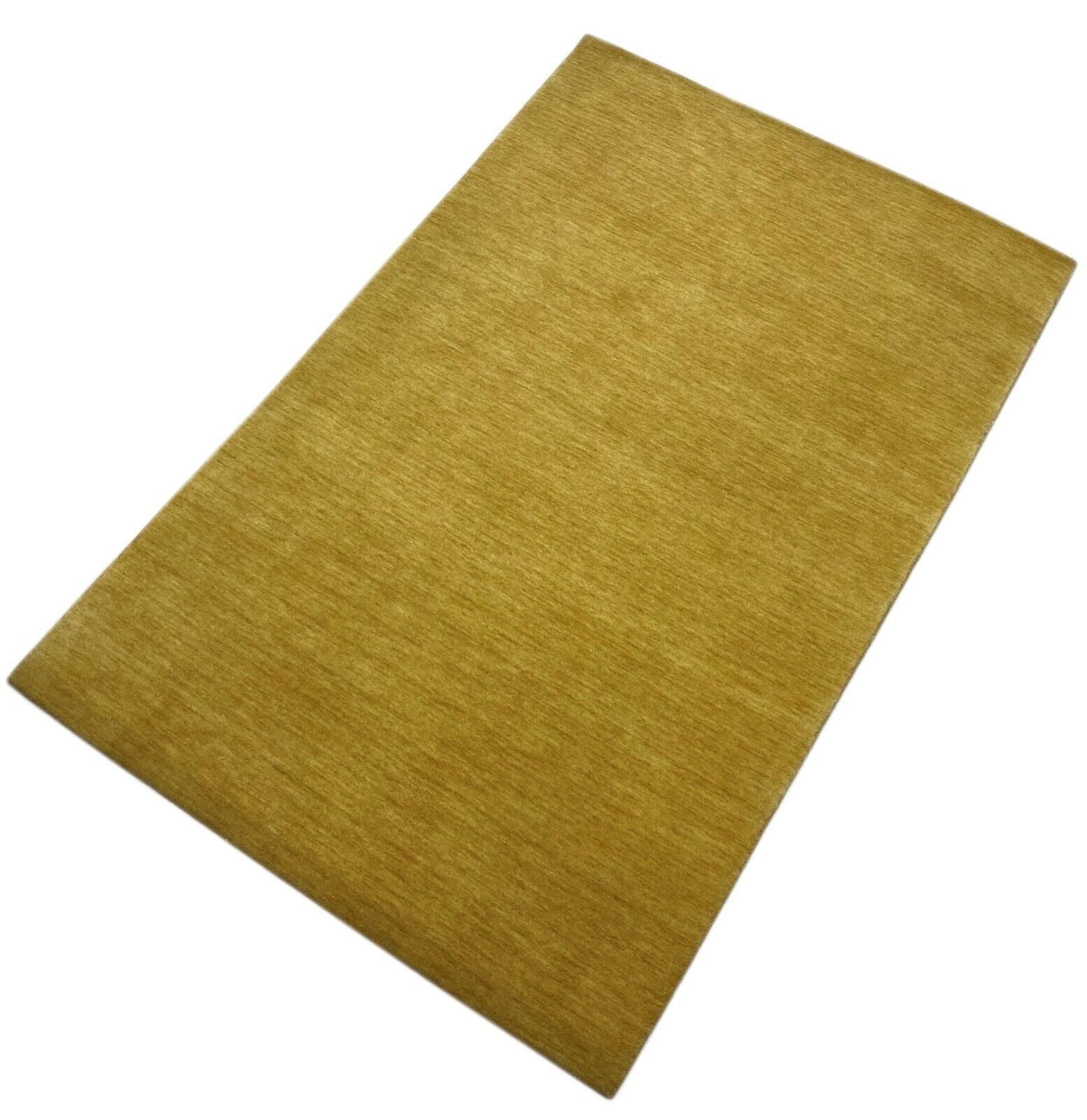 Pfirsichfarbe Beige Teppich 100% Wolle Gabbeh lori Handgewebt 115x182 cm S162