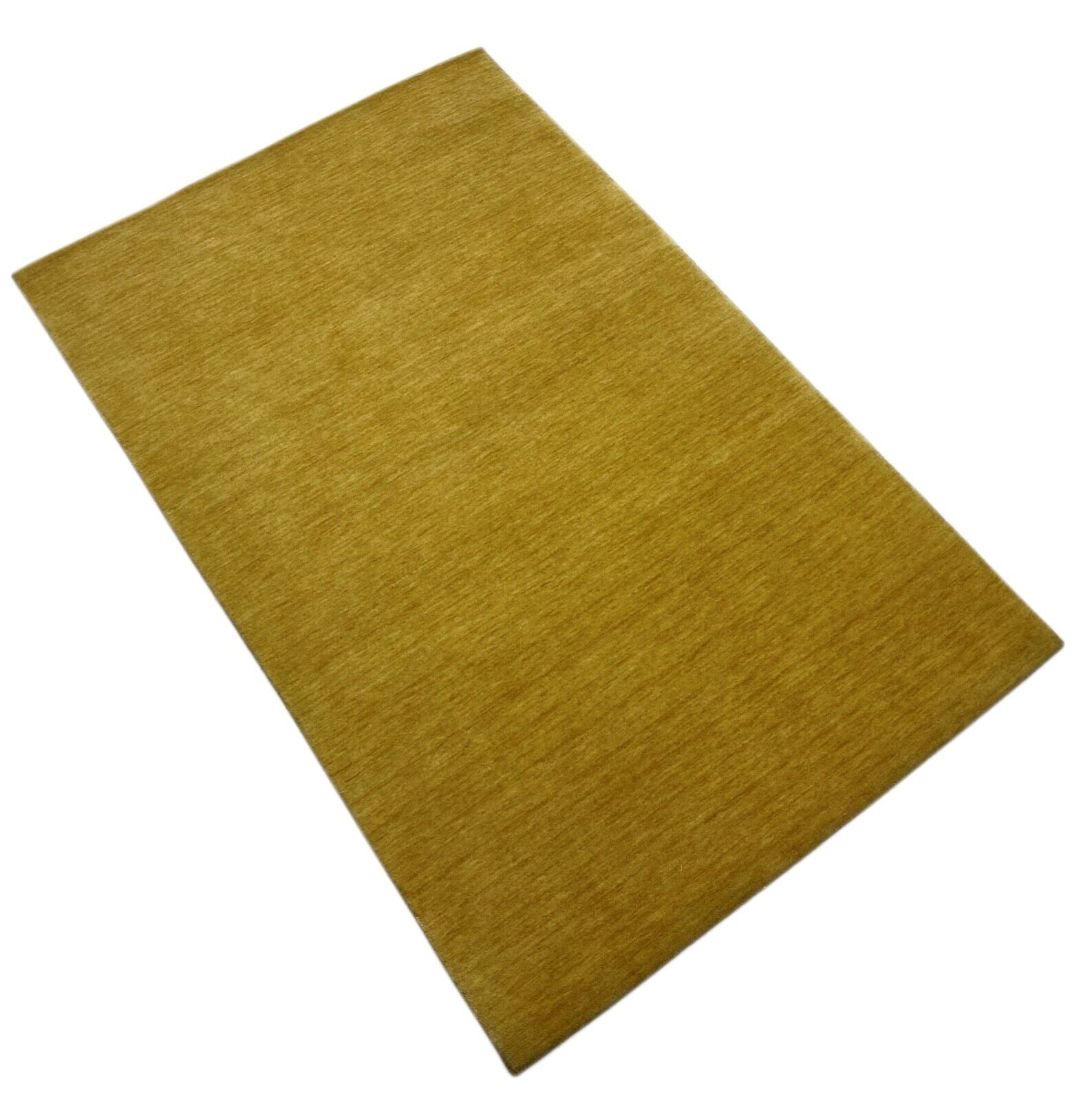 Pfirsichfarbe Beige Teppich 100% Wolle Gabbeh lori Handgewebt 115x182 cm S162
