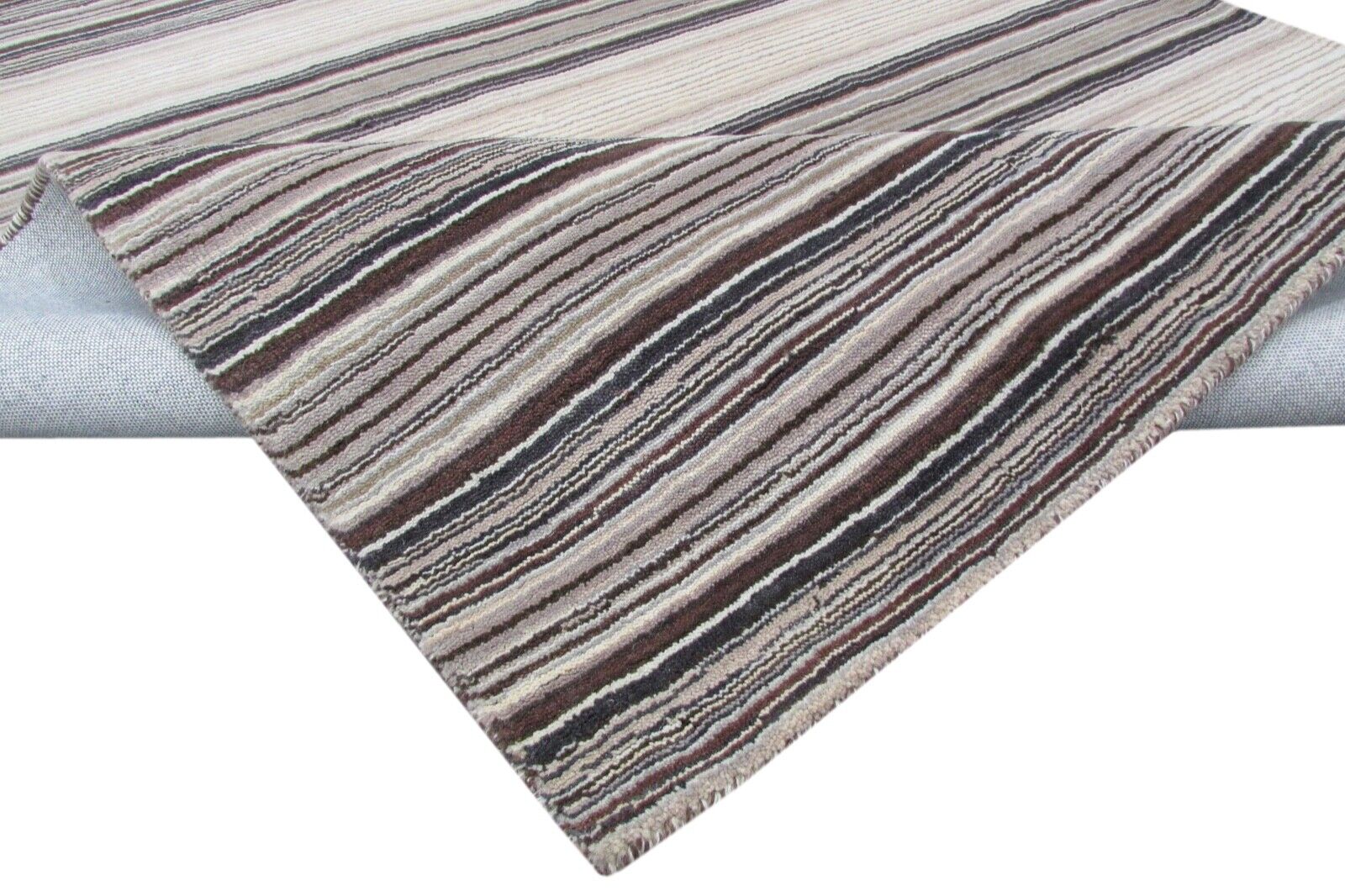 Szürke szőnyeg, 100% gyapjú, bézs, kézzel szőtt keleti szőnyeg, Gabbeh, 160x230 cm, T810 