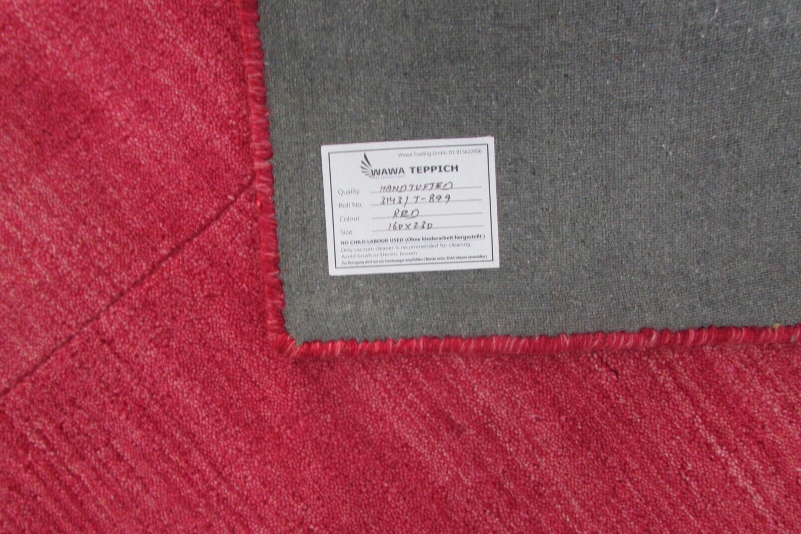 Rosa loom Gabbeh Teppich 100% Wolle 160X230 cm Orientteppich Handgetuftet T899