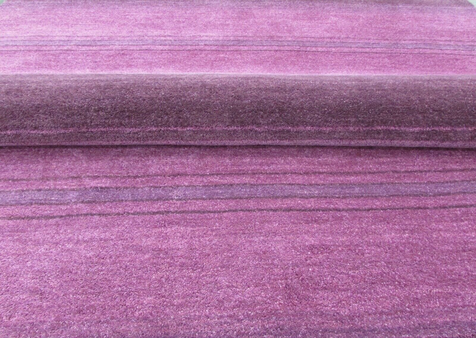 Lila rosa Teppich 200X250 CM 100% Wolle Handarbeit Designer Handgetuftete T893