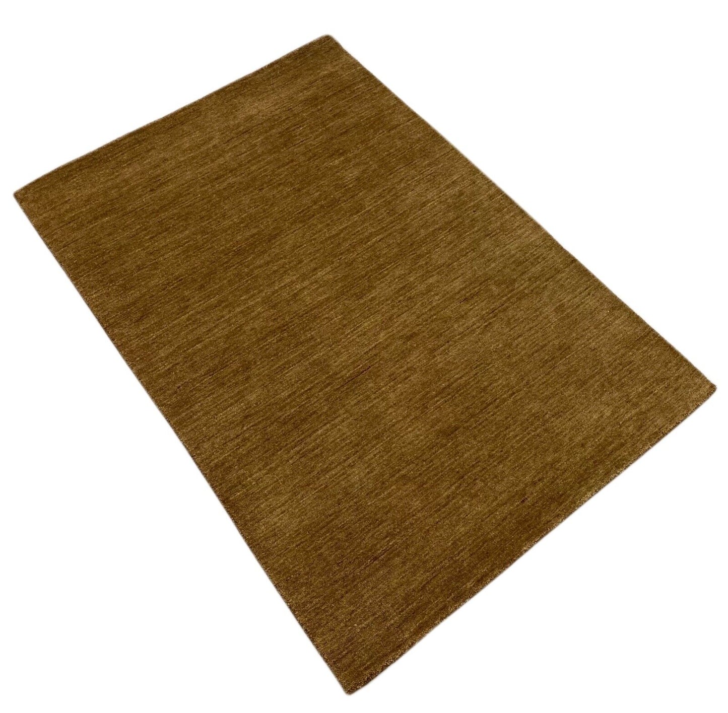 Braun Teppich 100% Wolle Gabbeh lori Handgewebt 120x178 cm S165