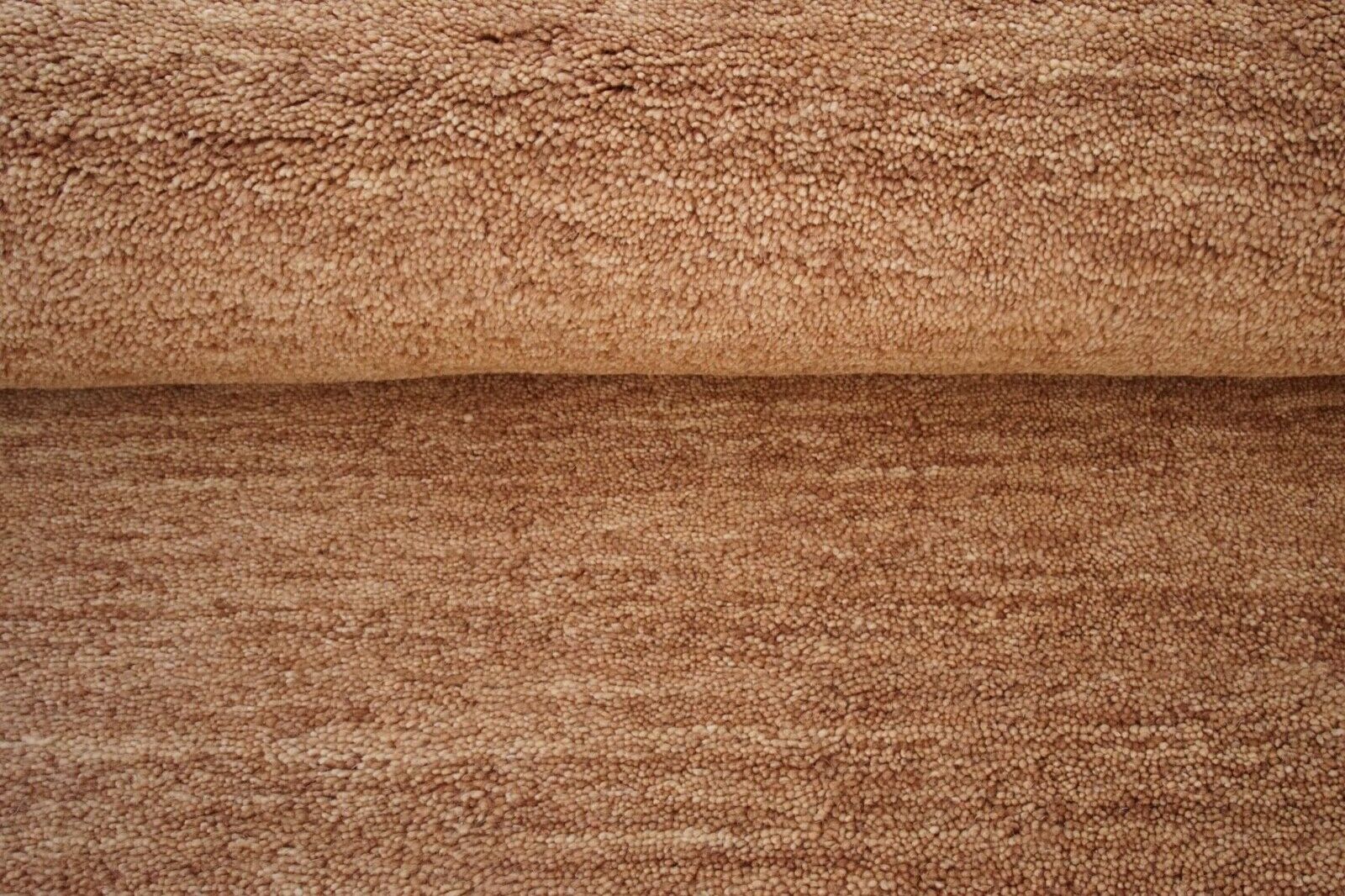 Beige Brown 140x200 cm Rug 100% Wool Oriental Rug Hand-Tufted HT606