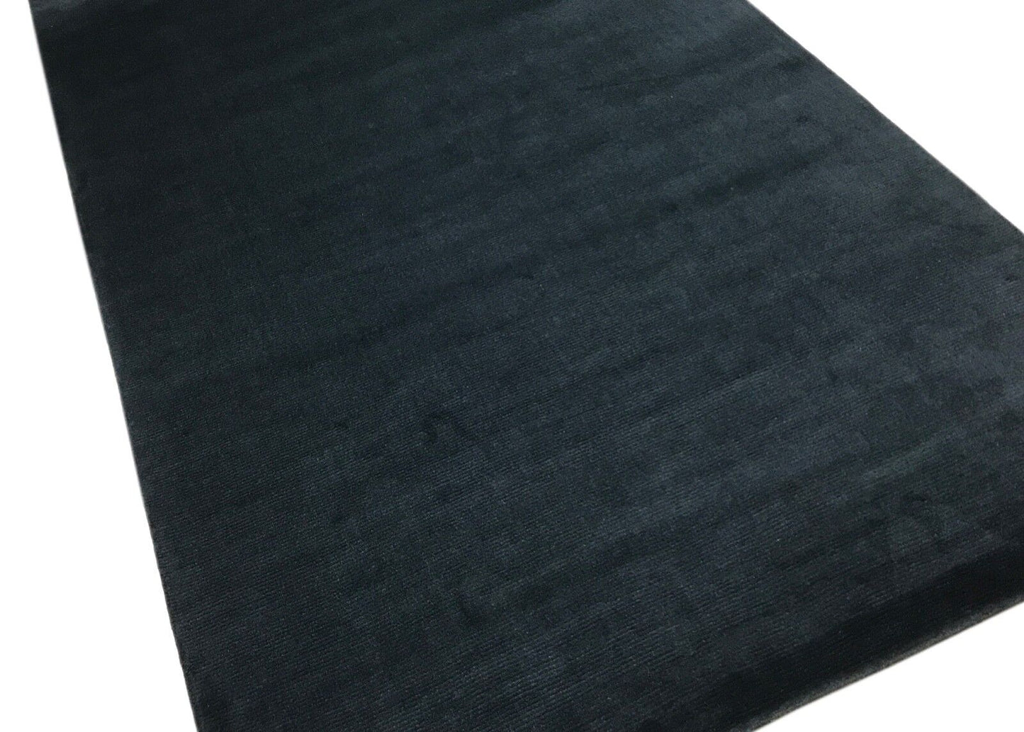 DunkelGrau Blau Teppich 100% Wolle Gabbeh Loom Handgefertigt 180X260 cm VK12