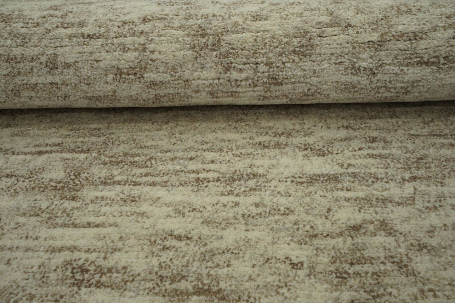 Grau Nepal Teppich Handgeknüpft 100% Wolle Orientteppich 170X235 cm N767