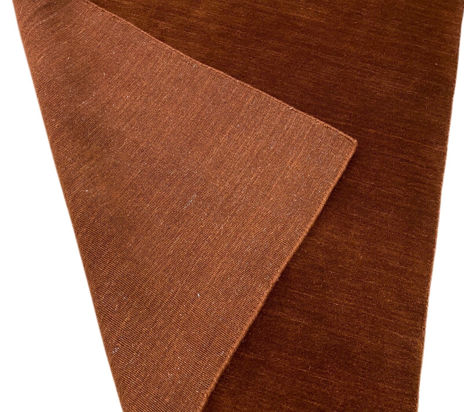 Gabbeh Braun Teppich Handgefertig 100% Wolle Orientteppich 148X200 cm