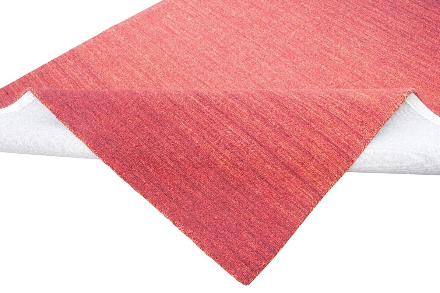 Rot Teppich 100% Wolle 160X230 cm Orientteppich Handgetuftet HT283