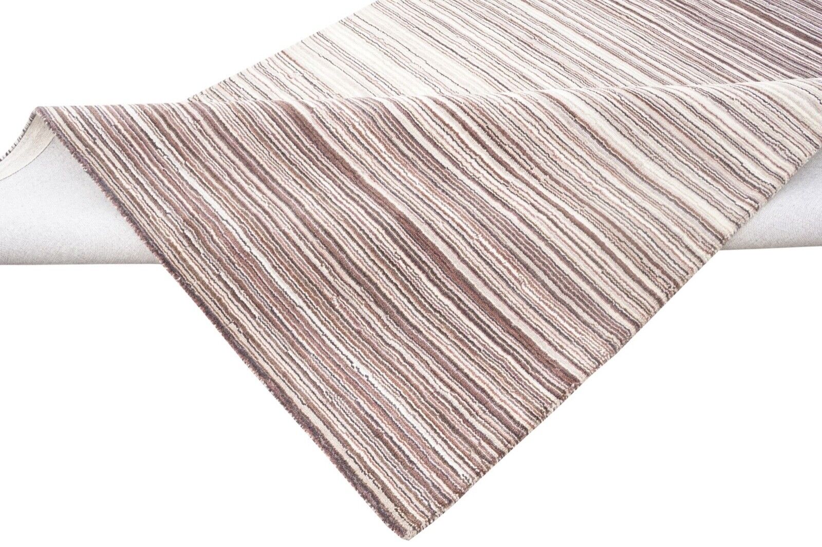 Beige-ruskea matto 160x230 cm, 100 % villaa, käsin tuftattu, itämainen matto HT377