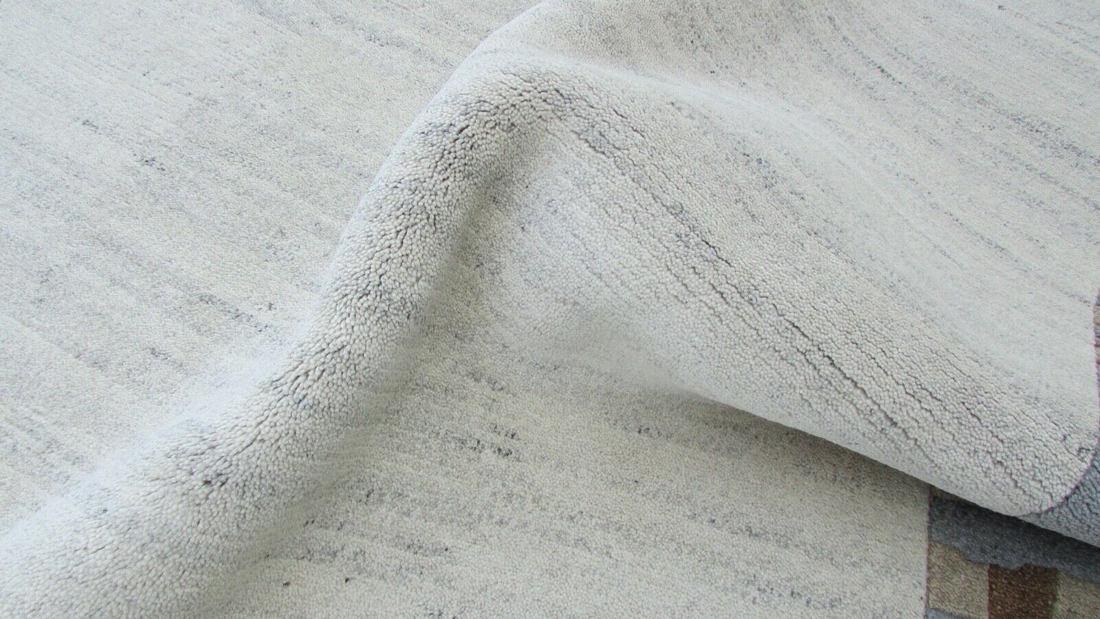 Nepal Teppich Handgeknüpft Beige 100% Wolle Orientteppich Braun 159X226 cm N-153