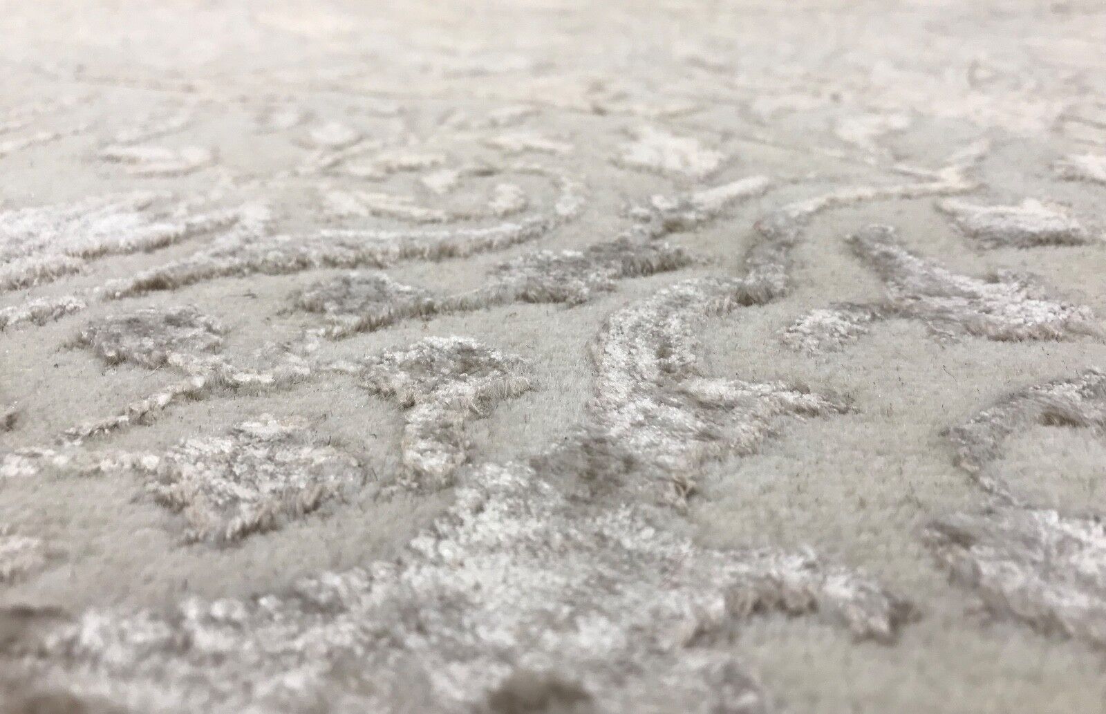 Teppich Handgeknüpfte Orientteppich Hoch Qualität Seide und Wolle 195X303 CM