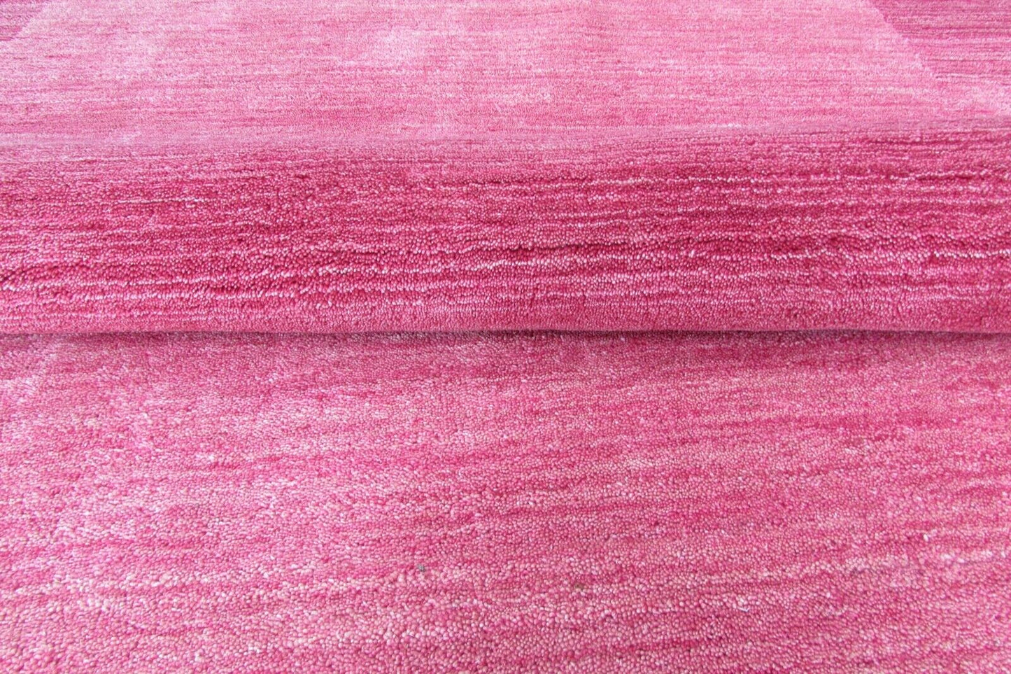 Rosa Teppich 100% Wolle 160X230 cm Orientteppich Handgetuftet T881
