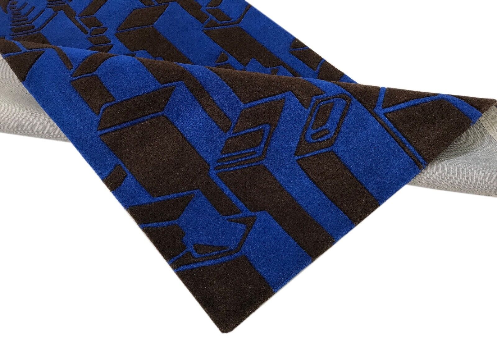 Designer szőnyeg 120x180 cm, kézzel készített, 100% gyapjú, kézzel csomózott, 3D hatású