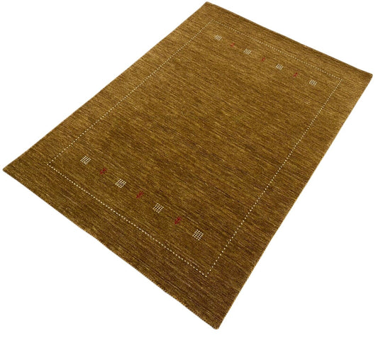 Gabbeh Teppich 100% Wolle Braun Handgefertigt 170X240 cm Loom Lori WR144