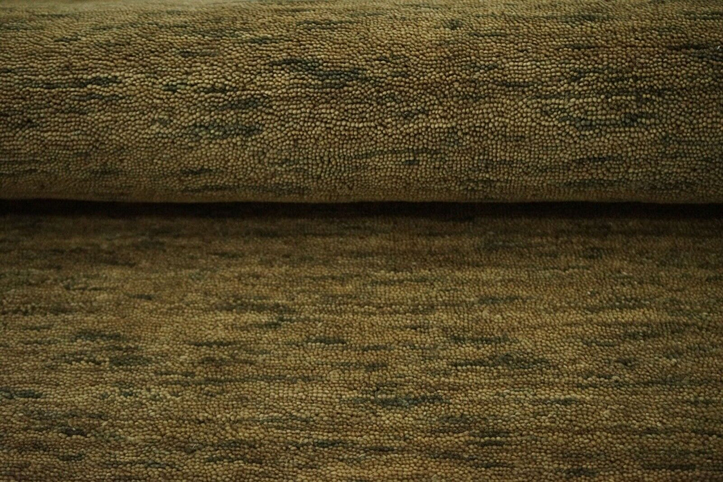 Gabbeh Teppich Dunkel Beige 100% Wolle 200x300 cm Handgewebt Orient Lr642