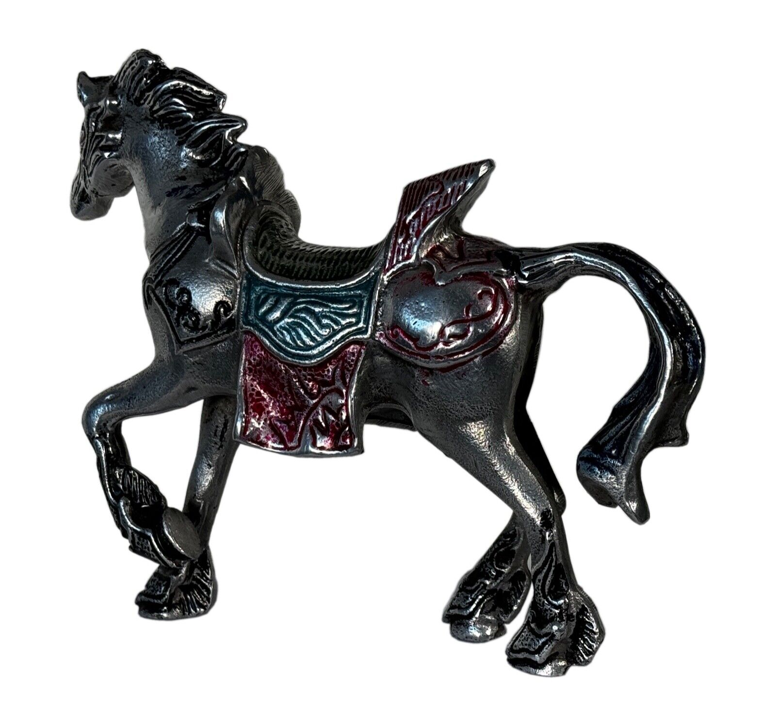 Aluminiumsockel für PFERD Skulptur Deko HORSE Figur STATUE Handgefertig, JIGAR