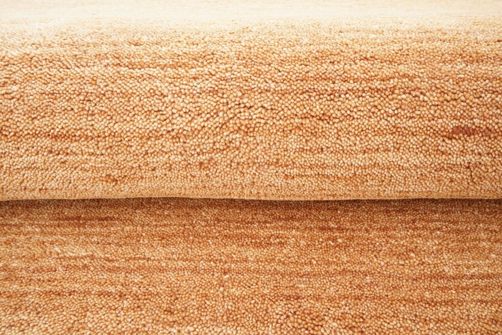 Gold Teppich 100% Wolle Beige 160X230 cm Orientteppich Handgetuftet HT247
