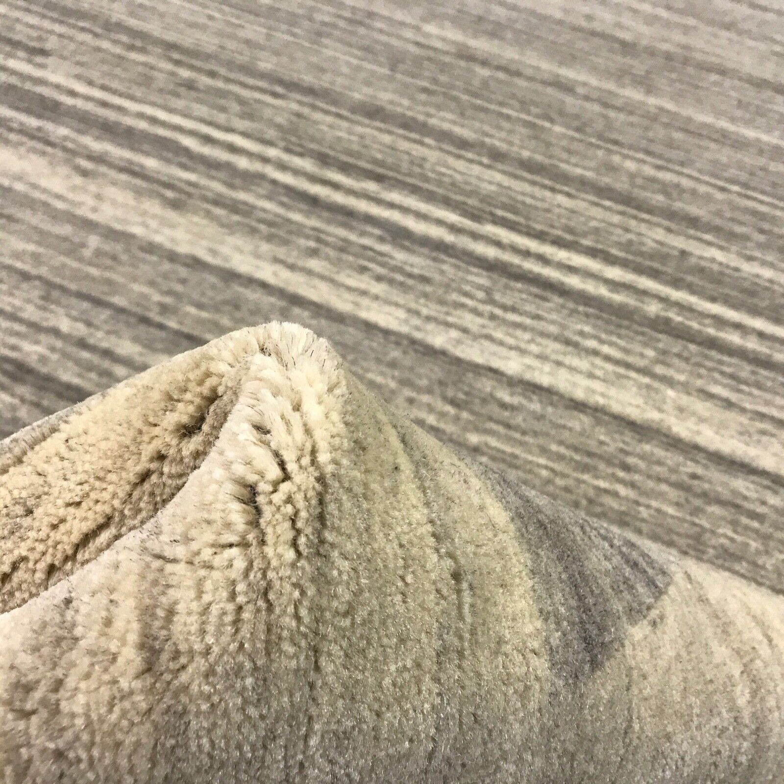 Béžový koberec Gabbeh, 100% vlna, ručně tkaný Lori, Debbich, 118x178 cm